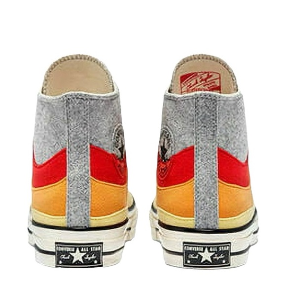 Converse Thermo Felt Chuck 70 Unisex Multicolor Sneakers Size 10.5 - Picture 4 of 8